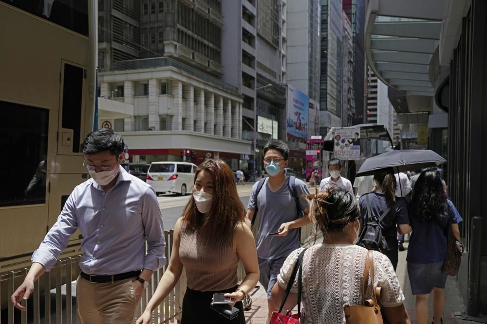 Hong Kong leader defends health code plan to combat COVID-19