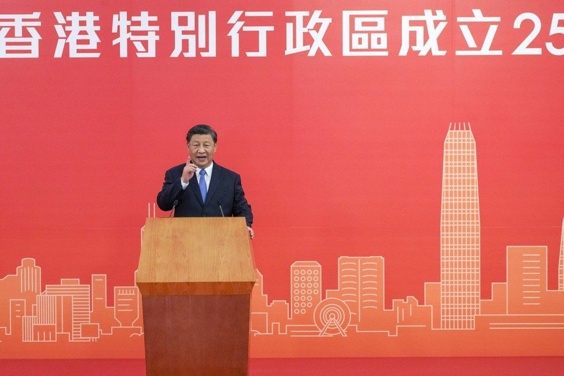 ‘Risen from the ashes’: Xi Jinping hails Hong Kong’s resilience
