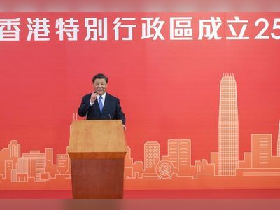 ‘Risen from the ashes’: Xi Jinping hails Hong Kong’s resilience