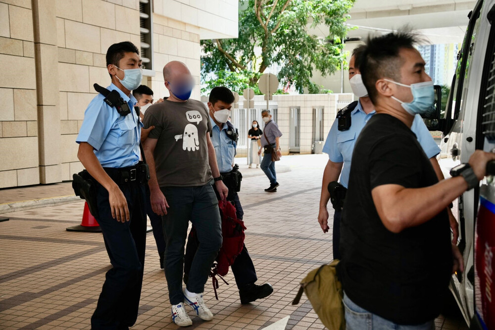 Man arrested after carrying knife into HK court, third case of its kind this month