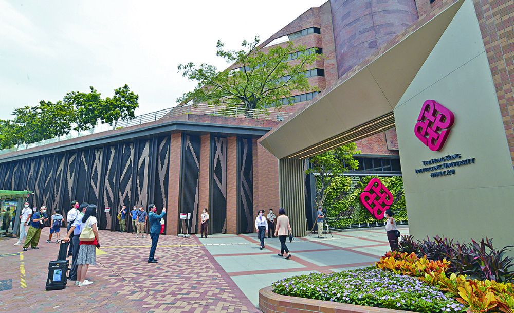 PolyU unveils new entrance after siege