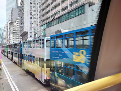 Eastbound route sees tram queues after Wan Chai tram fault