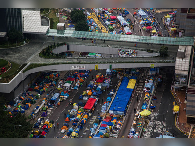 Entire film banned for one-second shot of Umbrella Movement protests