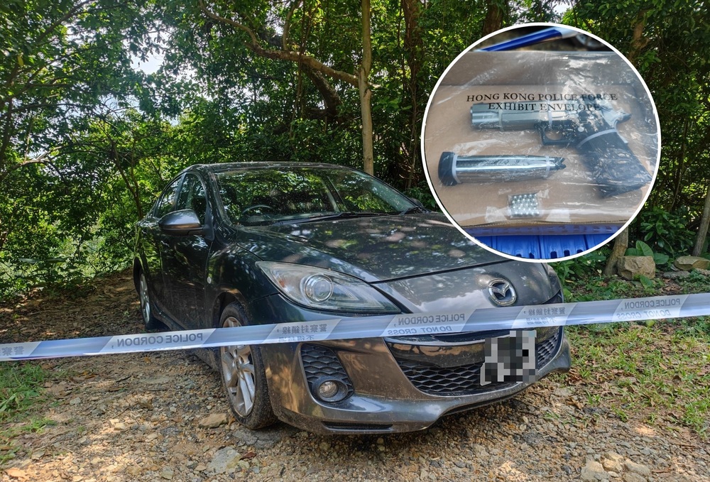 Getaway car used in high-end watch heist found near Shing Mun Reservoir