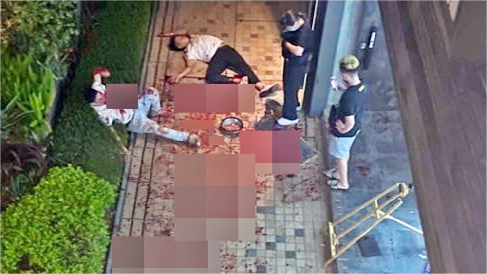 Bloody brawl in Yuen Long with four injured