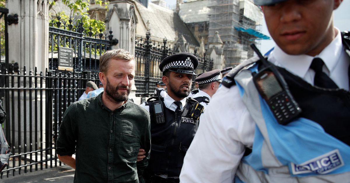 Hippocracy: Six arrested over climate protest inside British parliament