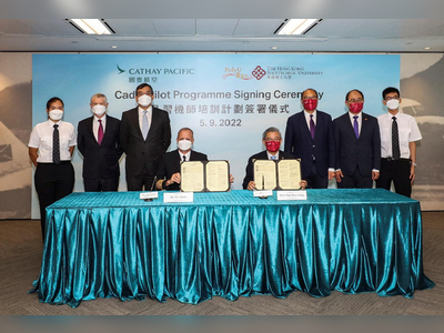 Cathay Pacific and PolyU sign Cadet Pilot programme agreement