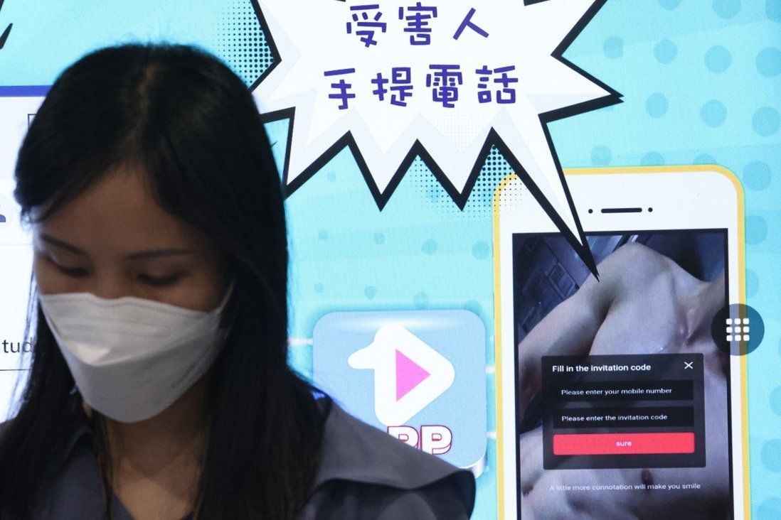 Hong Kong police log over 700 ‘naked-chat blackmail’ cases in first half of 2022