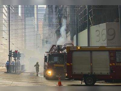 Dozens of residents evacuated after fire at takeaway food shop in Hong Kong