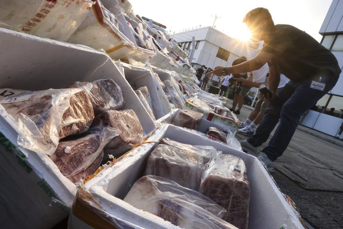 More than 3.1 tonnes of Wagyu beef worth HK$6.35 million seized in Hong Kong