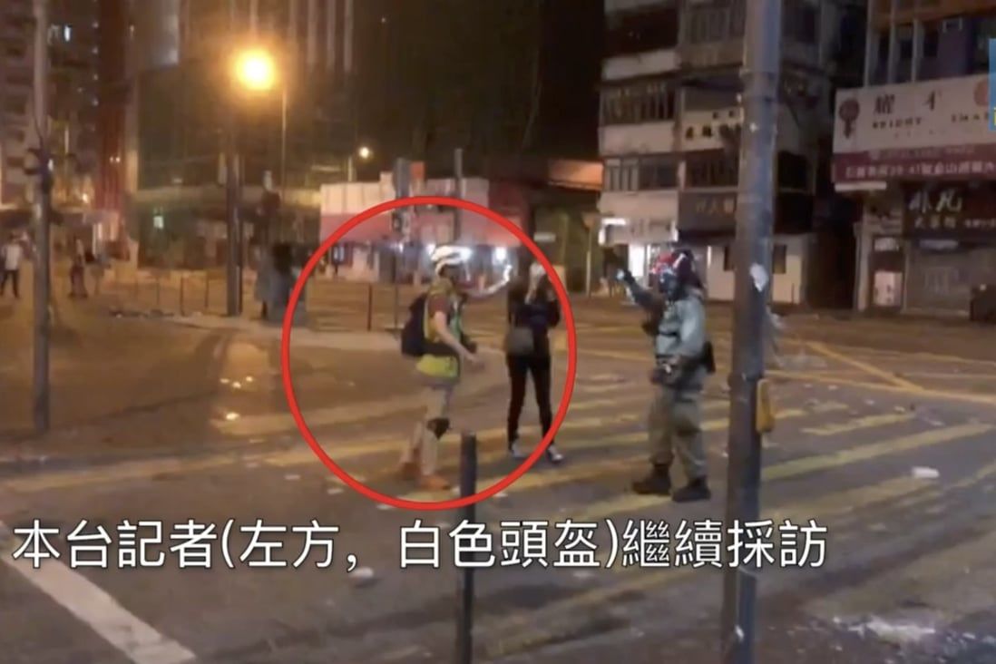Hong Kong security chief backs police’s dismissal of sponge grenade complaint
