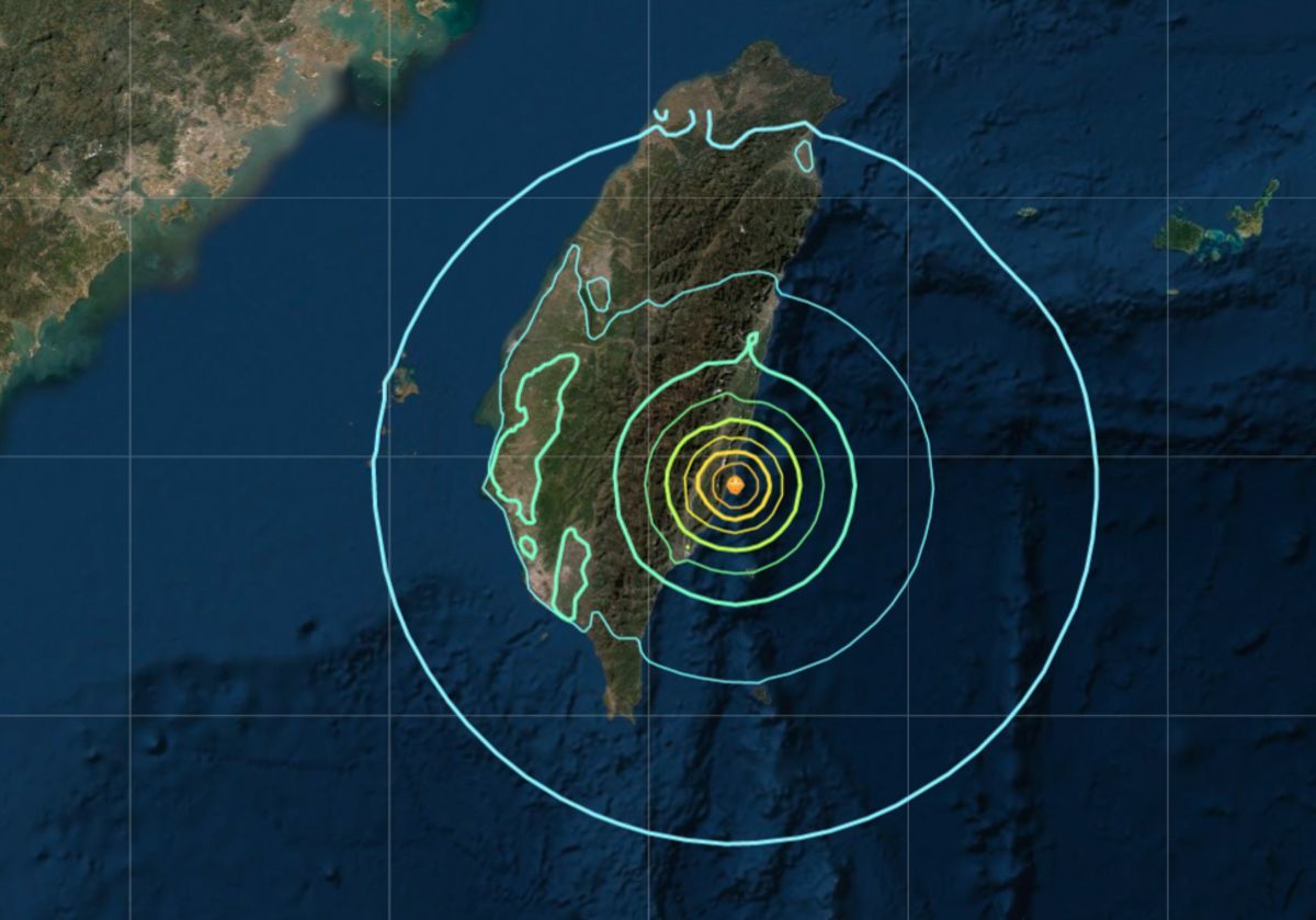 6.4 mag quake strikes southeast Taiwan, topples objects