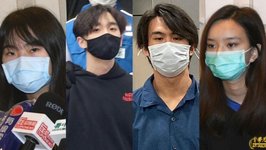 Three young activists jailed under Hong Kong security law