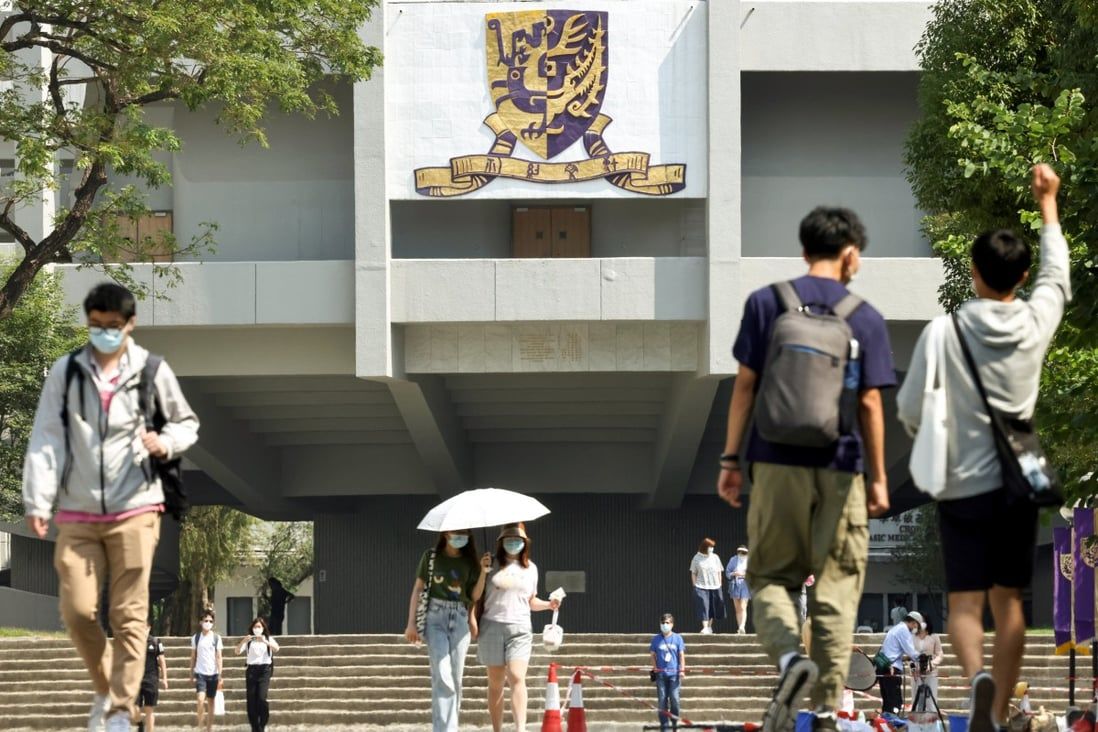 Chinese University of Hong Kong head agrees to drop crest redesign after complaints