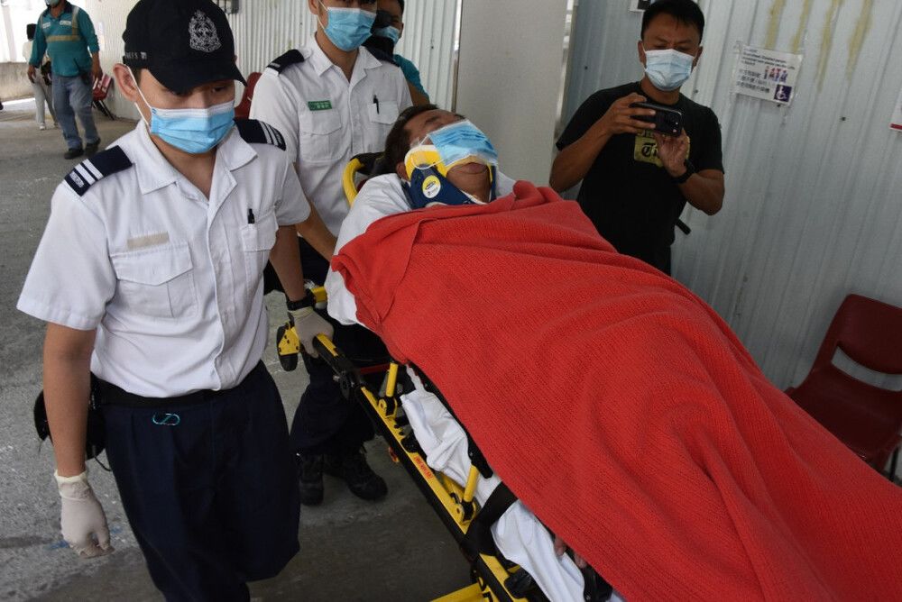 Man dies after being hit by cement mixer truck in Yau Tong