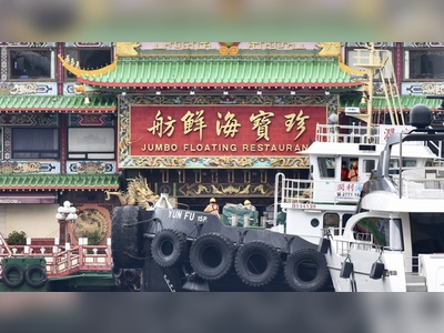 Owner of the sunken Jumbo Floating Restaurant will not repay fees in failure to transfer ownership