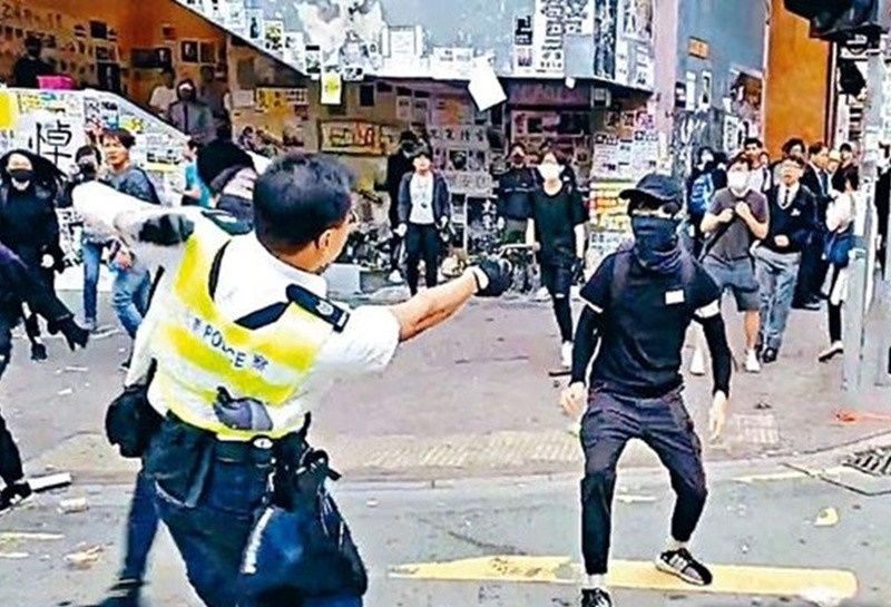 Student shot by police in 2019 protest sentenced to six years