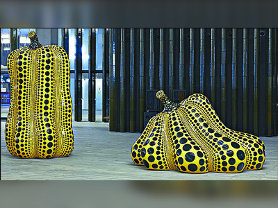 Dots before your eyes in pumpkin patch