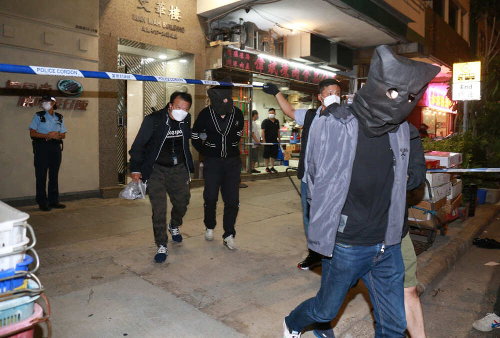 Six burglars caught red-handed in HK$2m Jordan robbery