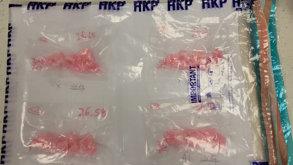 Boy, 14, arrested as police seized HK$880,000 in drugs