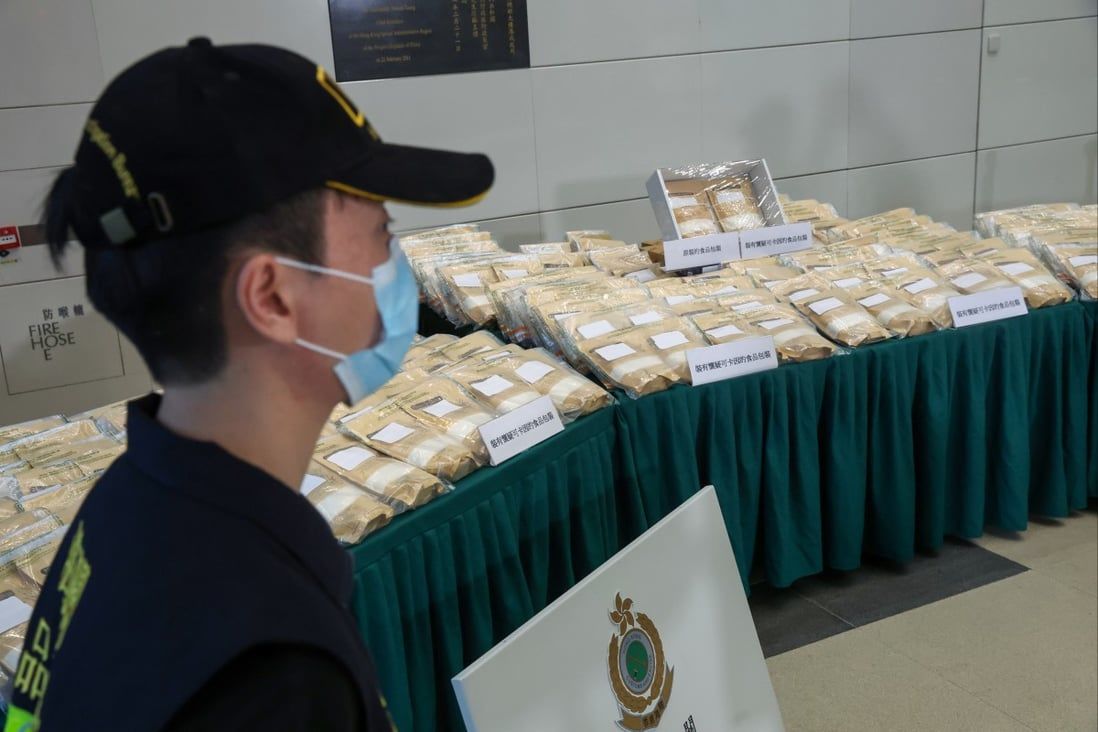 Hong Kong customs uncovers HK$210 million worth of cocaine in quinoa shipment