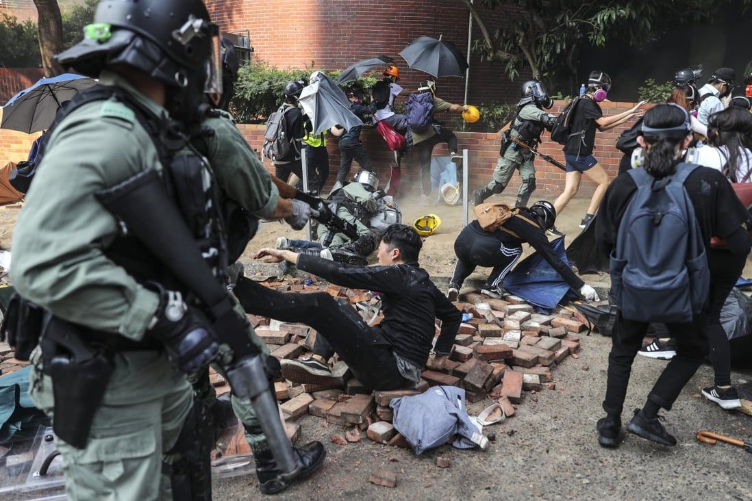 6 found guilty of rioting in Hong Kong over 2019 PolyU campus violence