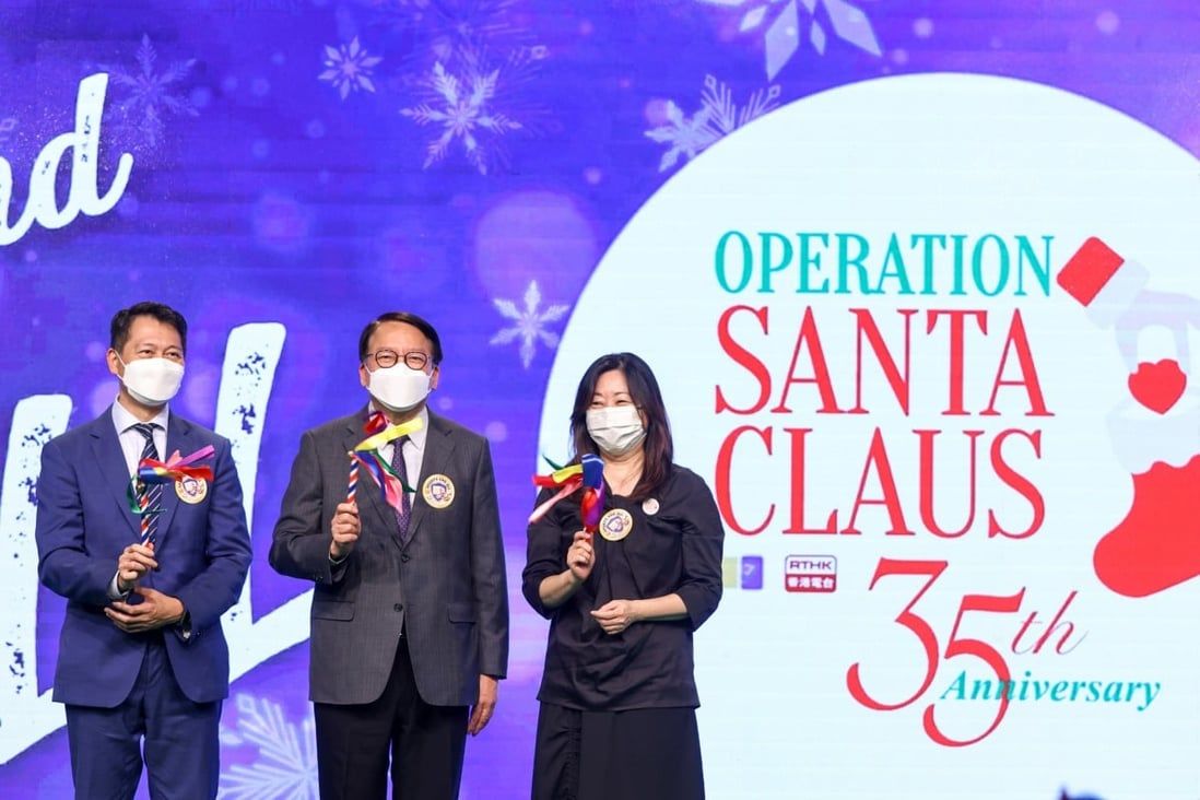 Operation Santa Claus marks 35 years of supporting Hong Kong’s underprivileged