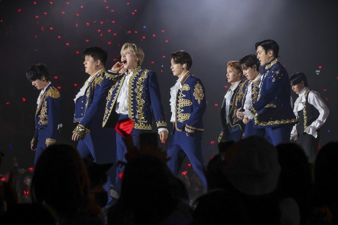 Thousands flock to K-pop group Super Junior’s sold-out concert in Hong Kong