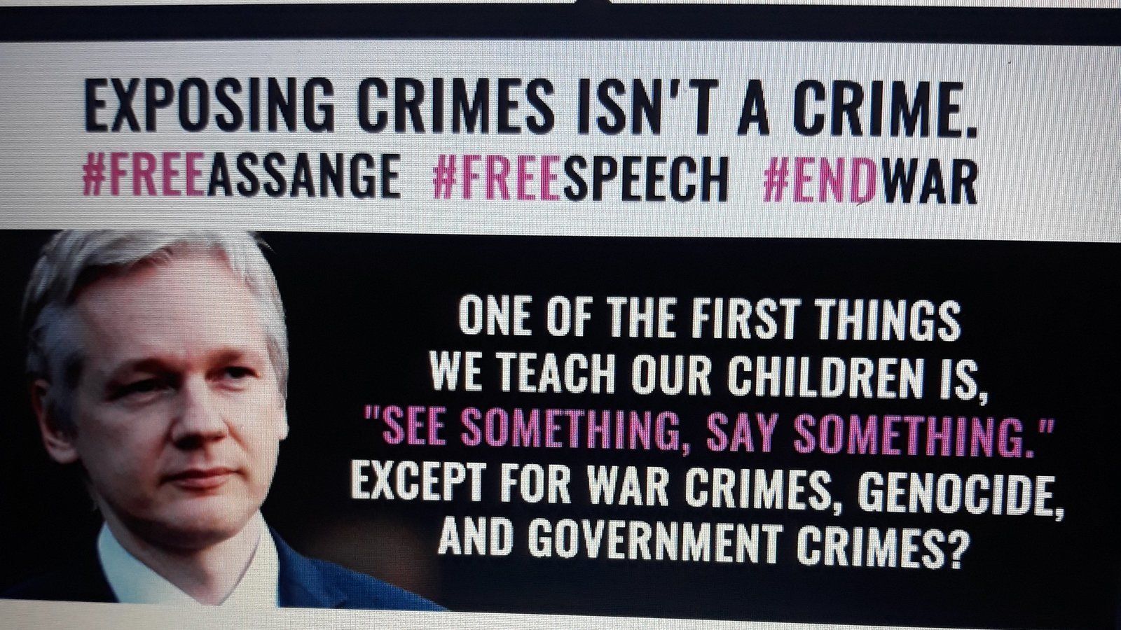 Leading media outlets urge US to end prosecution of Julian Assange. Publishing war crimes is not a crime, the media outlets said.