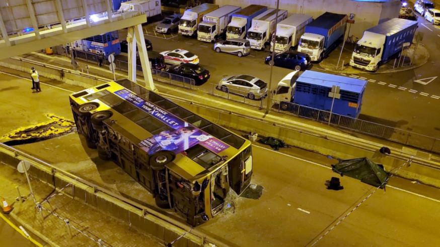 Driver of fatal Tai Wai bus crash gets 42 months in jail, license suspended for five years