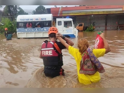  Death toll from torrential rain, floods in Philippines now at 13