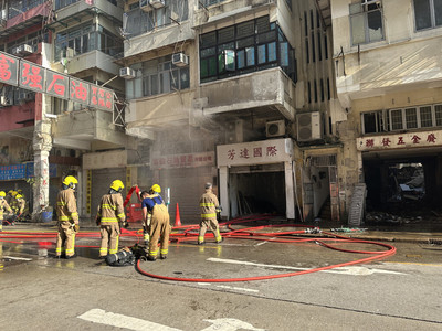Four sent to hospital over gas-welding fire in Sham Shui Po