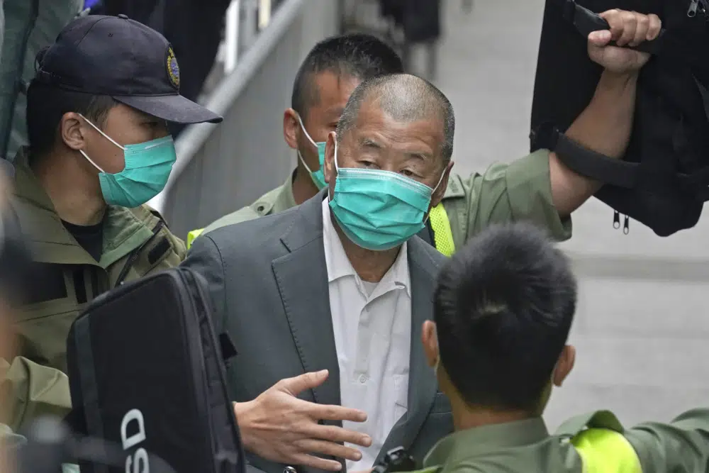 Hong Kong media tycoon Jimmy Lai jailed over lease violation