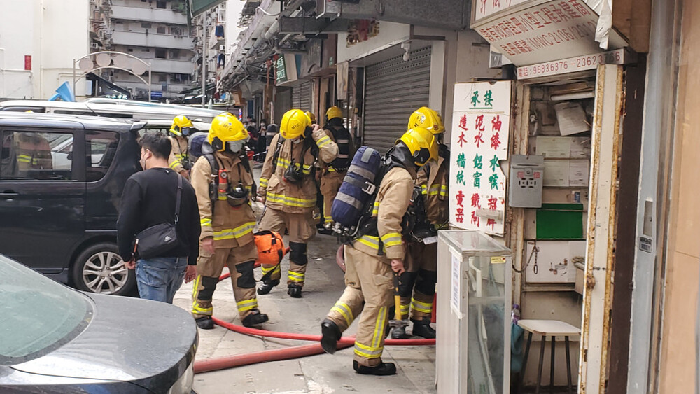 Dogs rescued from Hung Hom restaurant fire