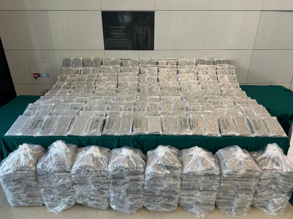 Two arrested by customs in HK60m cannabis bust hidden in ceiling tiles