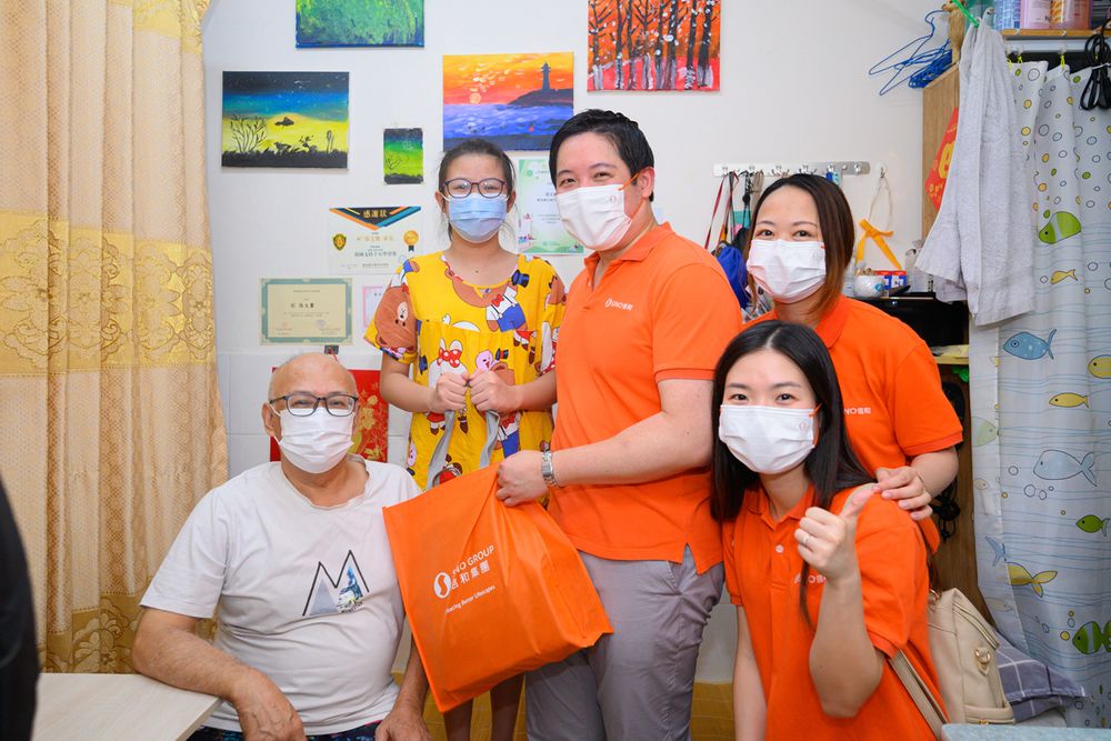 Sino Group spreads the community spirit of care and giving