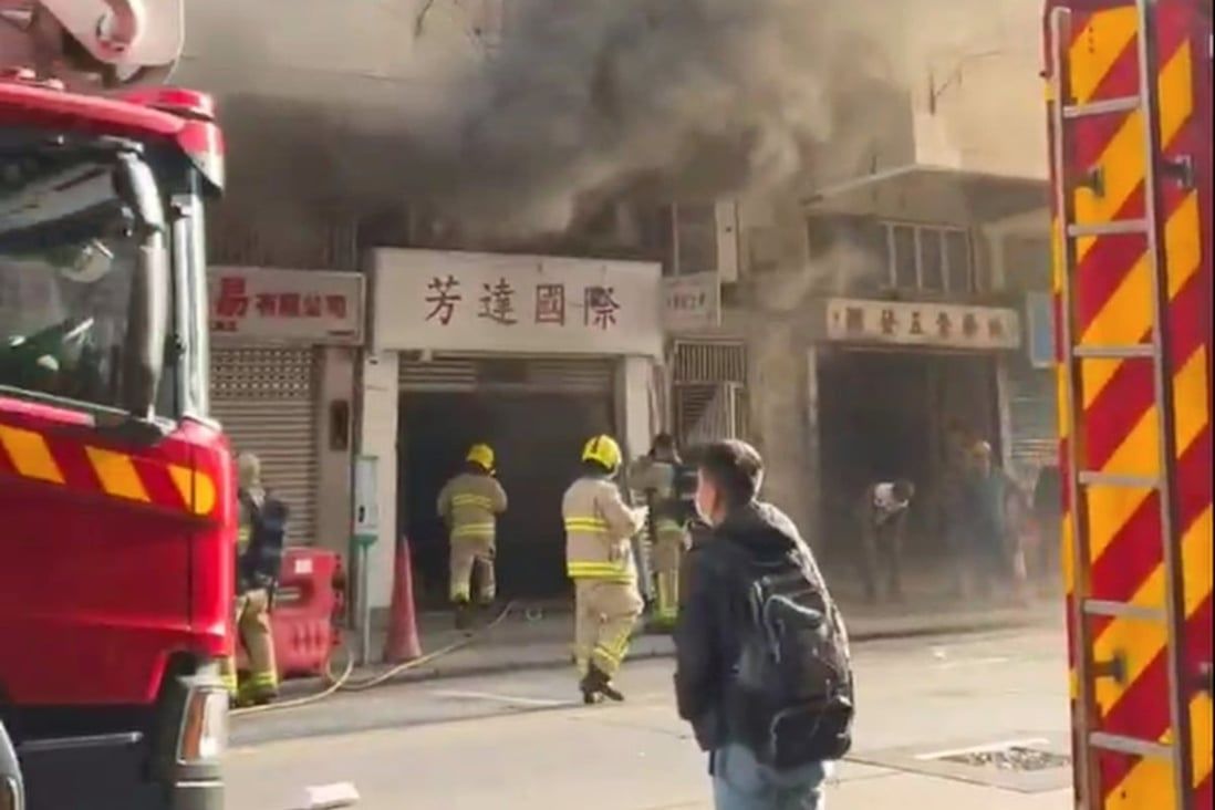 3 Hongkongers rescue 65-year-old worker from fire, suffer head burns