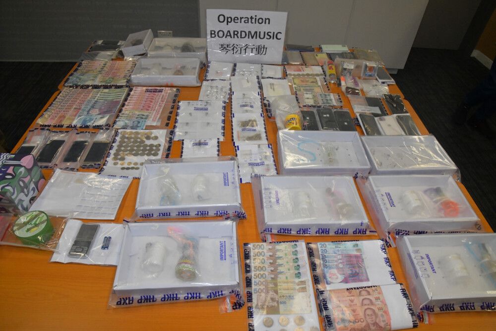 Eleven arrested in Yau Ma Tei hotel underground drugs parties
