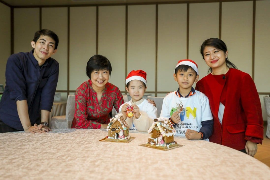 A green Christmas: children upcycle tin cans into ornaments at Hong Kong event