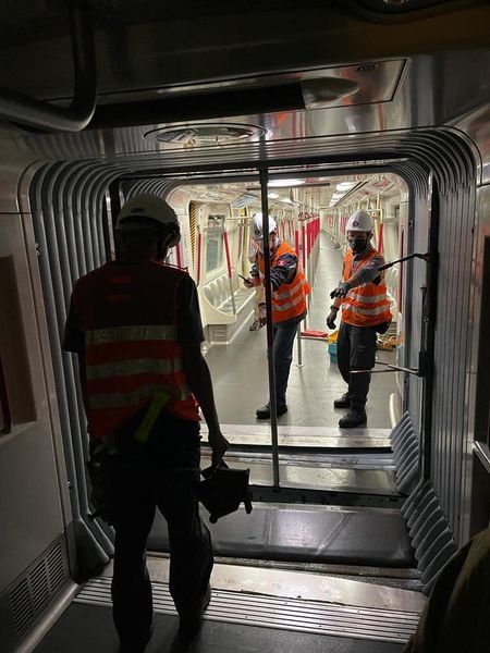 Couplings loosen between train carriages, part of Tseung Kwan O Line service suspended