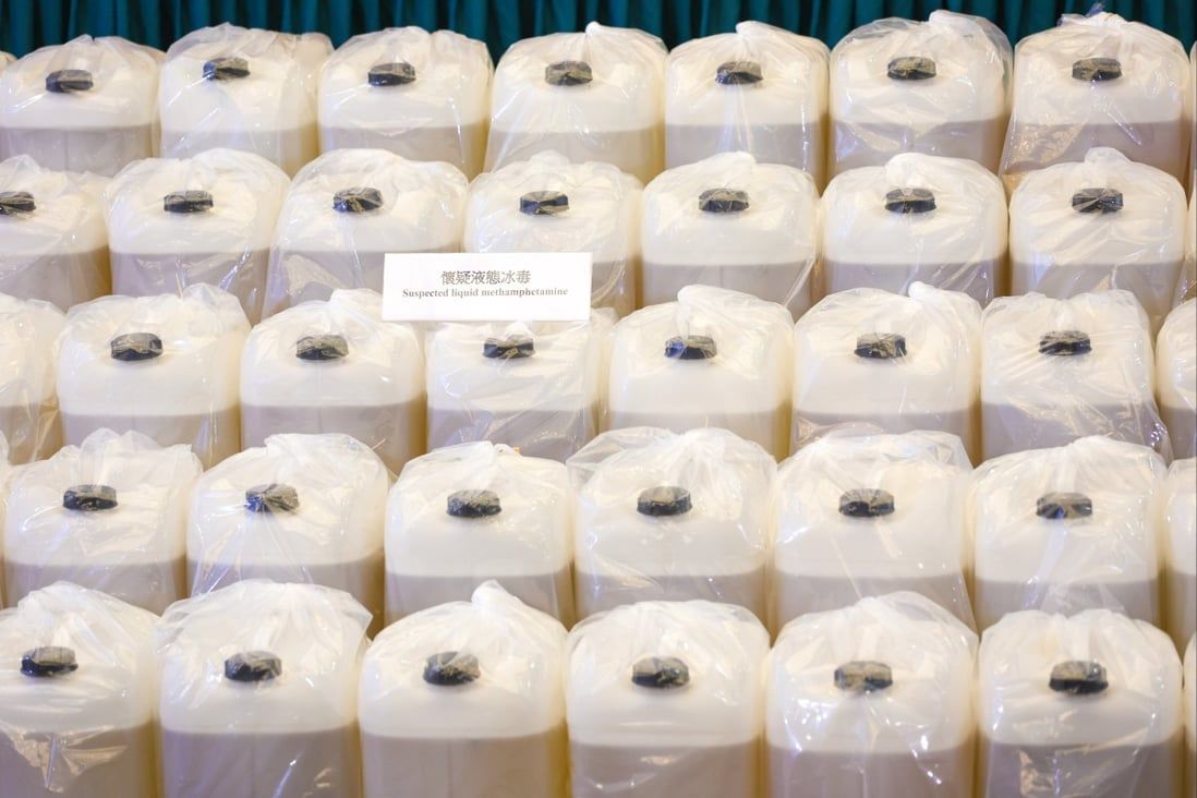 Hong Kong customs seizes 6 tonnes of drugs in 11 months, most in 20 years