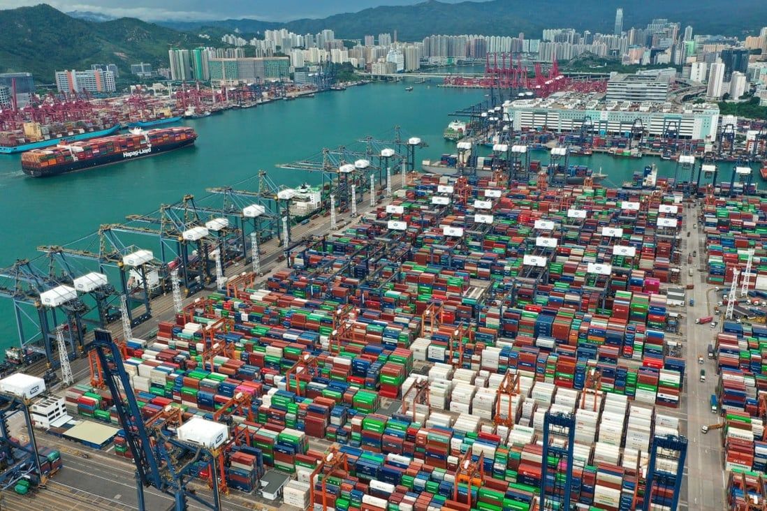 Hong Kong logs worst monthly export performance since 1954 with 24.1 per cent drop