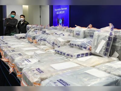 Cocaine worth HK$366 million found inside hole in ground at Hong Kong warehouse