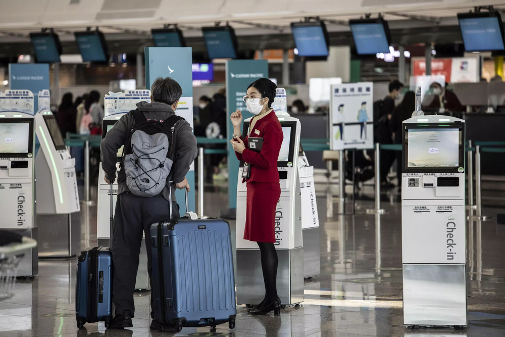 Staff shortages dent Hong Kong air hub reboot hopes 