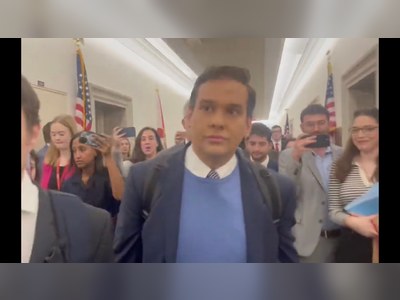 OMG: George Santos gets BRUTAL welcome on his first day in Congress.