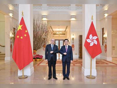 John Lee meets new liaison chief Zheng Yanxiong