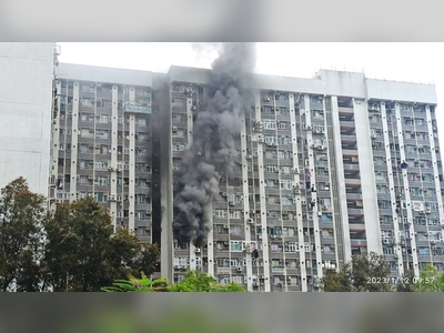 Blaze at residential flat in Yuen Long causes 400 to be evacuated