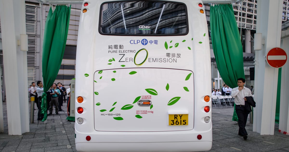 EU takes aim at China with new clean bus plan