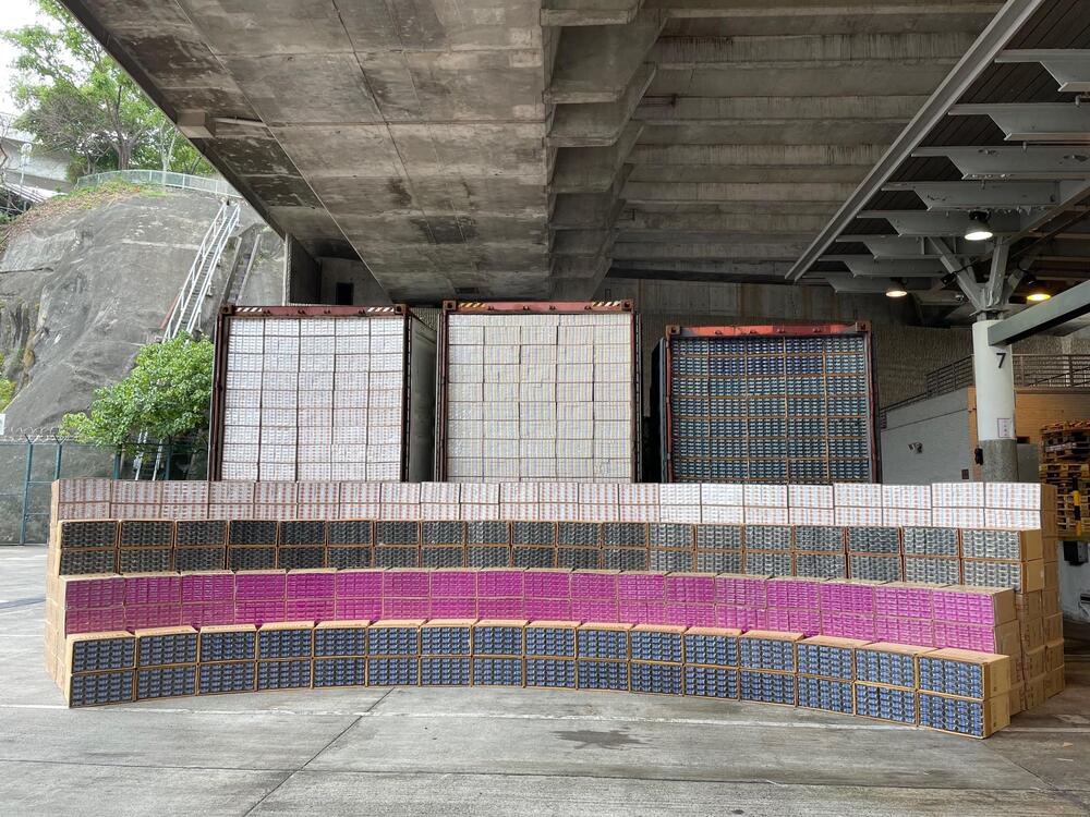 Customs seize 24 million smuggled cigarettes worth about HK$66 million