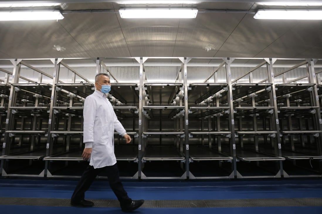 New Hong Kong mortuary hopes to meet need for storage space amid Covid surge